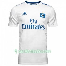 Camisolas de Futebol Hamburger Sport-Verein Equipamento Principal 2018/19 Manga Curta